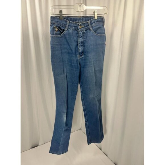 Braxton Stretch Straight Jeans Womens 14 High Rise Jeans Light Wash 28x30 - Picture 1 of 11